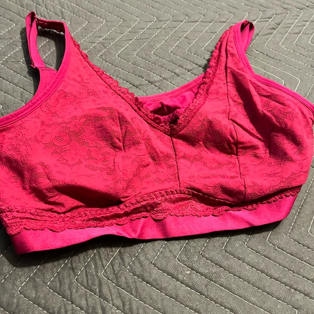 COPY - Cacique 18/20 pink bra never worn